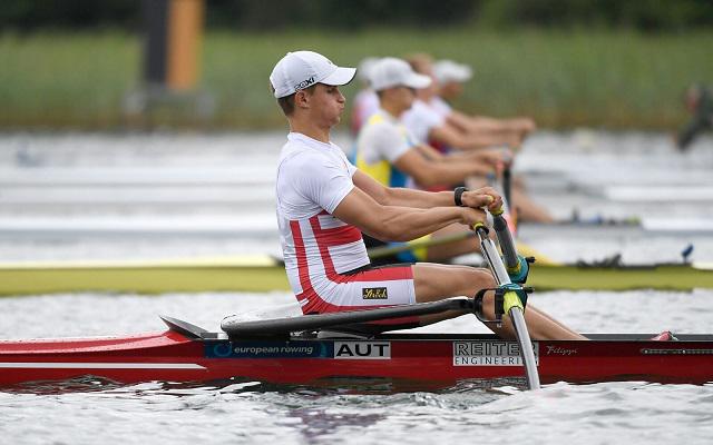 Lukas am Start, Photo: Detlef Seyb