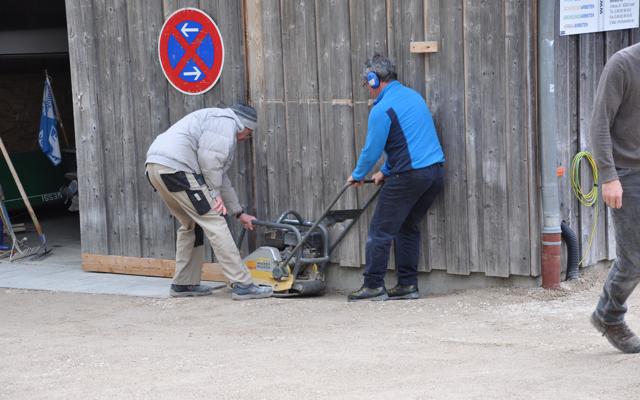 Carles und Norbert Feinarbeit