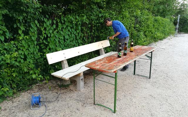Bankerl bauen