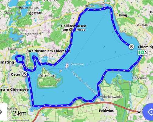 Route Chiemseeumrundung